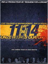 11 : 14 onze heures quatorze